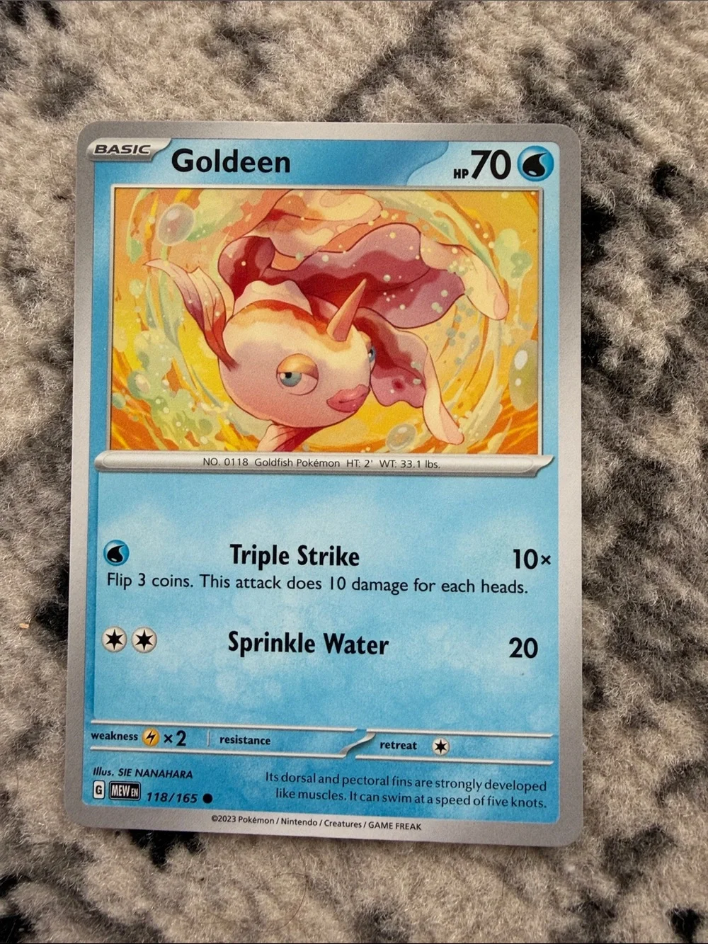 Goldeen & Seaking Evolution Lot | Pokémon 151 + Twilight Masquerade | ✨5/$25✨